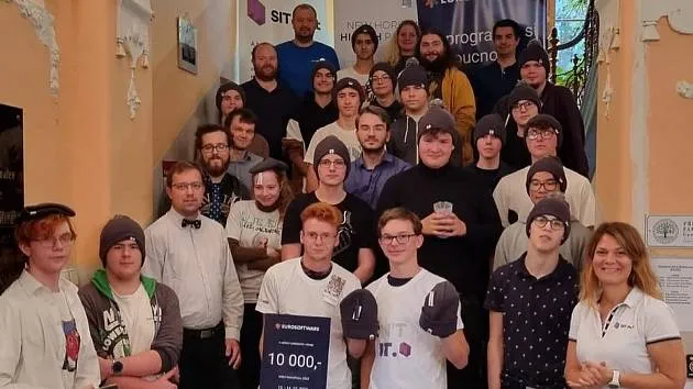 Hackathon rokycanských studentů ovládli Trnčák a Kleisner